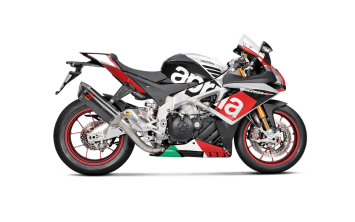 Akrapovic Evolution Line Carbon Compleet Uitlaatsysteem zonder E-keur Aprilia Tuono V4 2017 > 2020